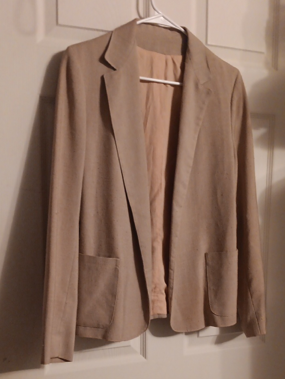 Classic Women's Taupe Blazer Jacket